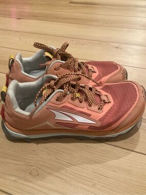 Altra Lone Peak 5 Pink Trail Running Shoes
